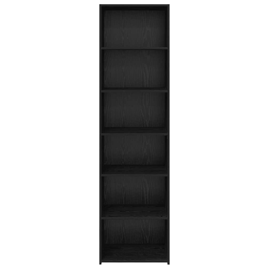 Cabinet Crni hrast 50 x 41 x 185 cm Konstruirano drvo