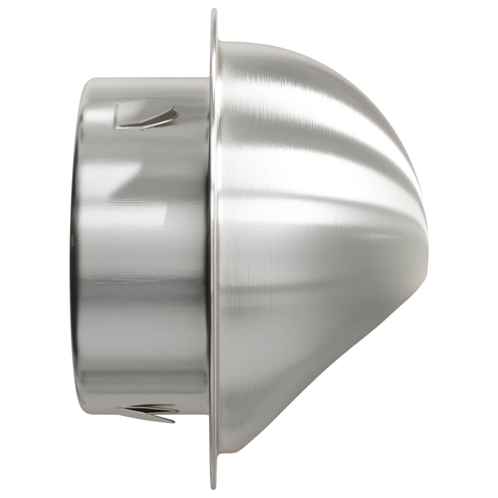 Pokrov ventilacije 8 pcs Srebrno 80 mm Nehrđajući čelik