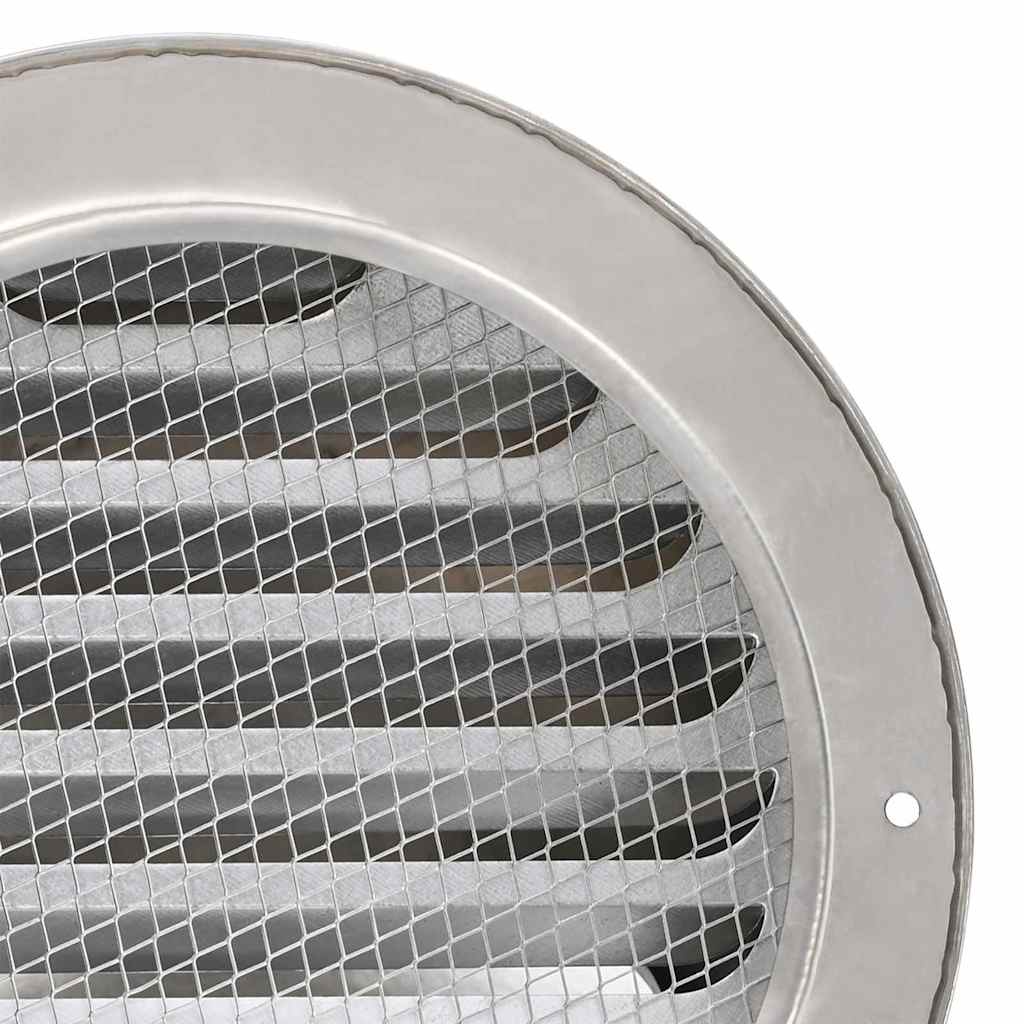 Pokrov ventilacije 2 pcs Srebrno 150 mm Nehrđajući čelik