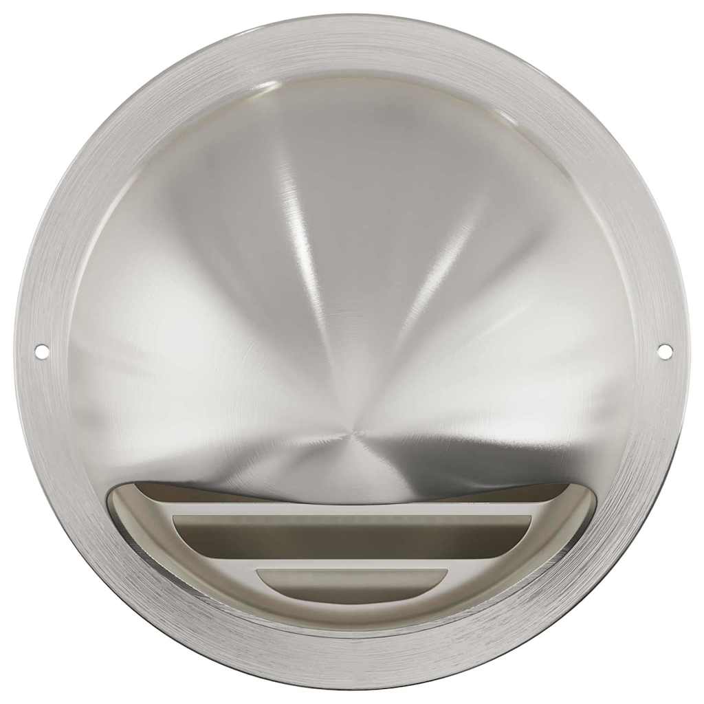 Pokrov ventilacije 2 pcs Srebrno 150 mm Nehrđajući čelik