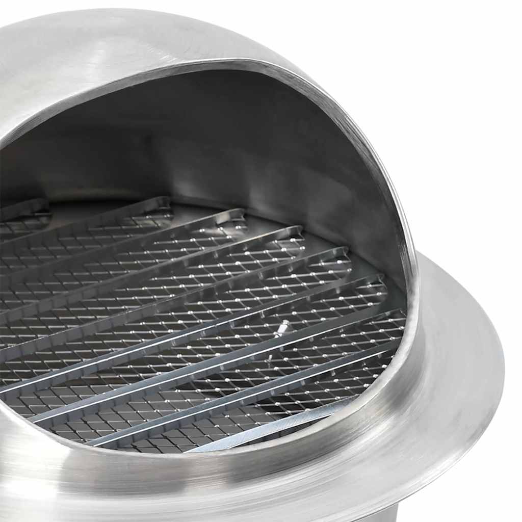 Pokrov ventilacije 8 pcs Srebrno 150 mm Nehrđajući čelik