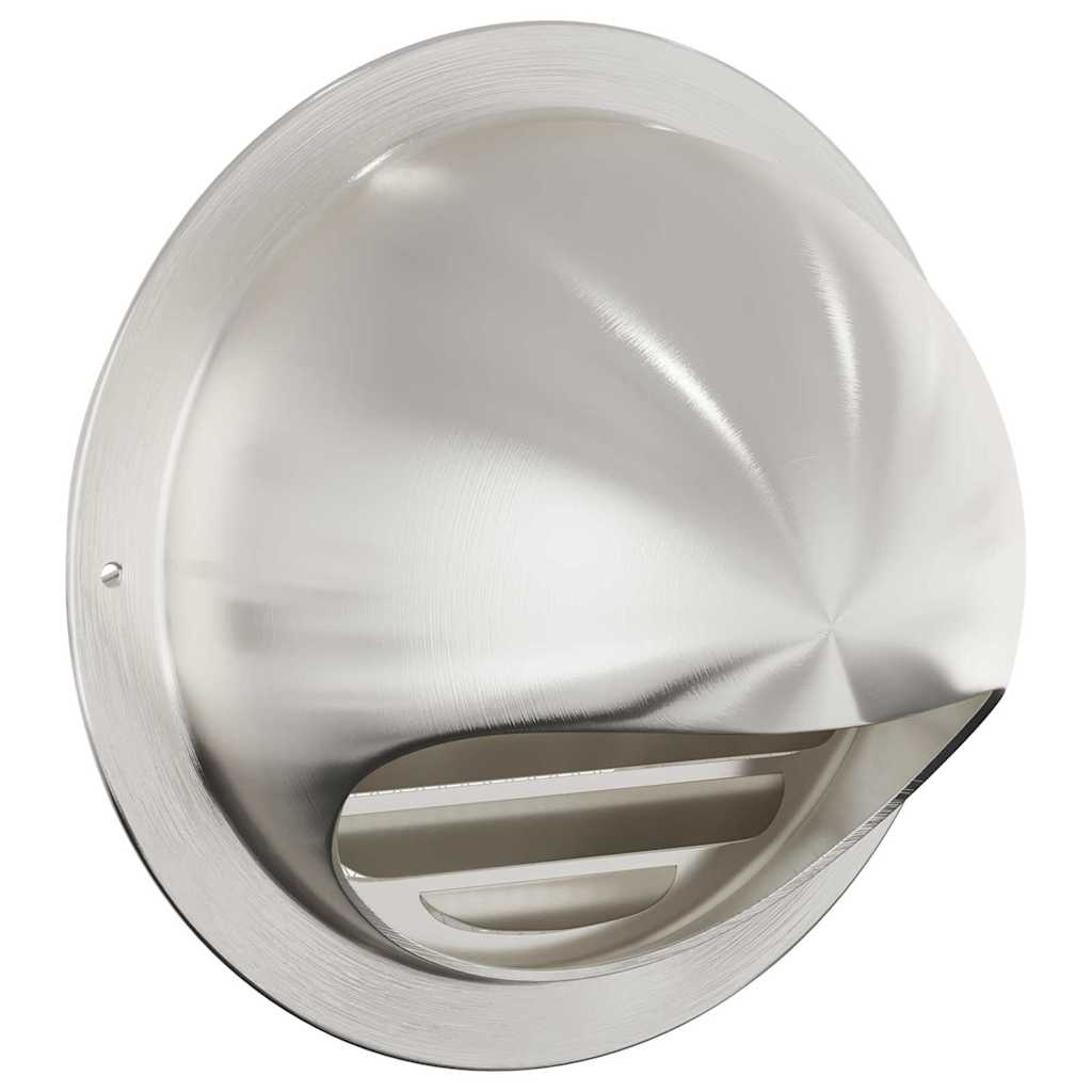 Pokrov ventilacije 8 pcs Srebrno 150 mm Nehrđajući čelik
