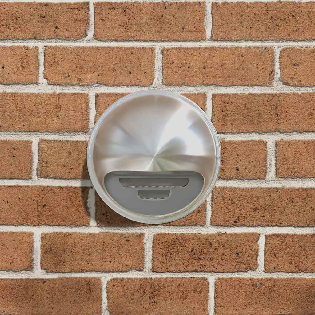 Pokrov ventilacije 8 pcs Srebrno 200 mm Nehrđajući čelik