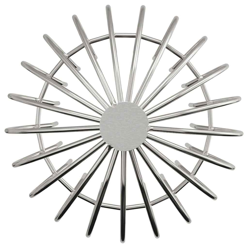 Zaštita od lišća za žljeb 2 pcs Srebrno 160 mm Nehrđajući čelik