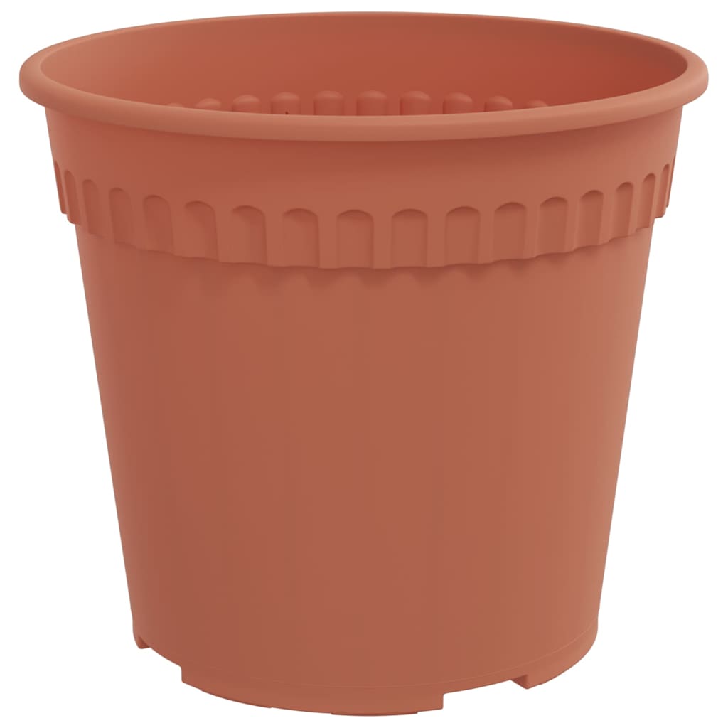 Okrugla saksija za cveće 6 pcs Crvena cigla Ø 19 x 16 cm