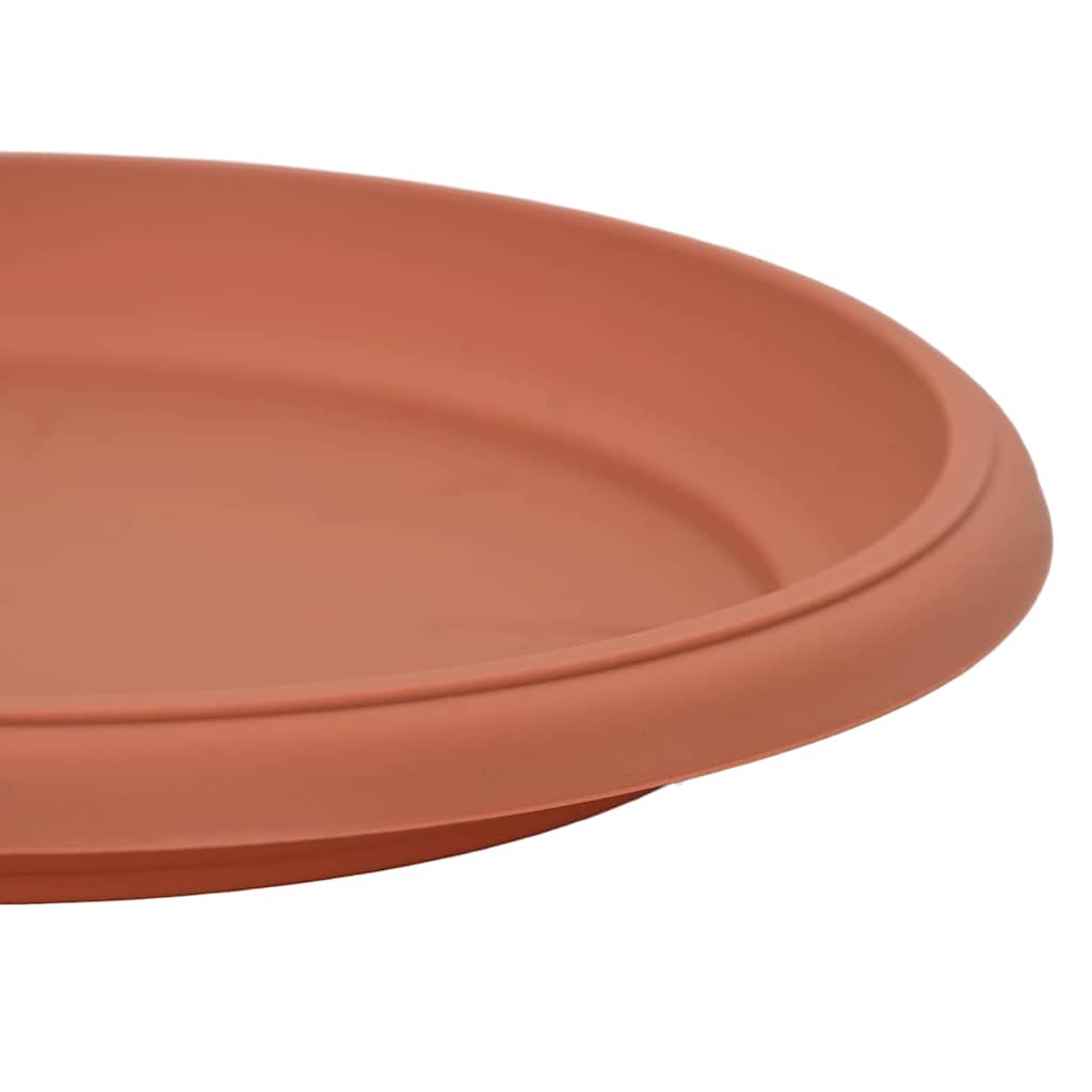Kružni Pladanj za Cvijeće 6 pcs Crvena cigla Ø 27 x 2,5 cm