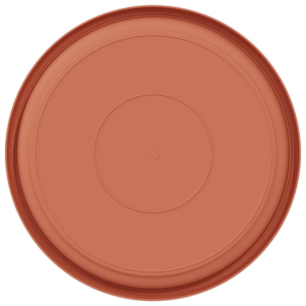 Kružni Pladanj za Cvijeće 6 pcs Crvena cigla Ø 27 x 2,5 cm