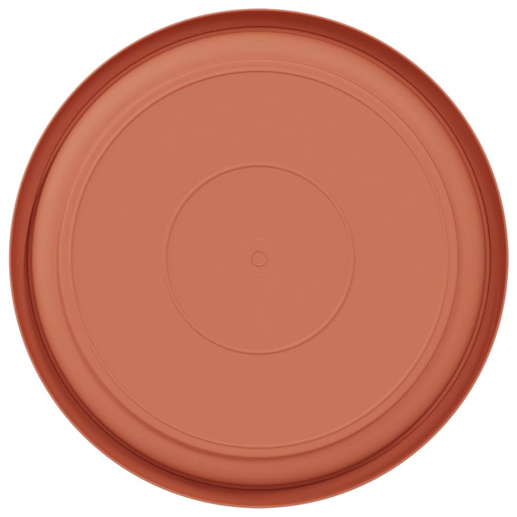 Kružni Pladanj za Cvijeće 24 pcs Crvena cigla Ø 14 x 2 cm