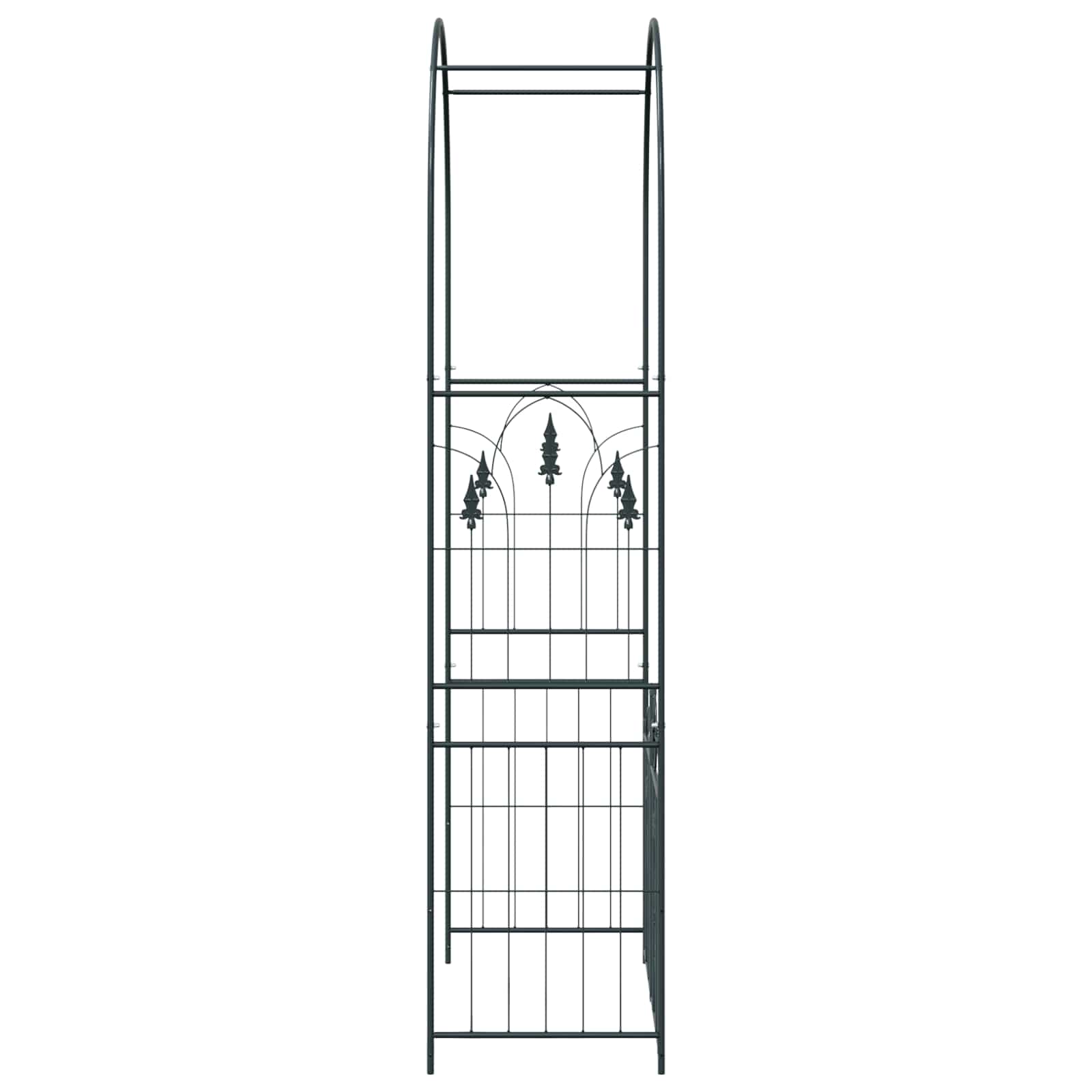 Vrtni Luk s zaključavanjem Crna 102 x 50 x 218 cm