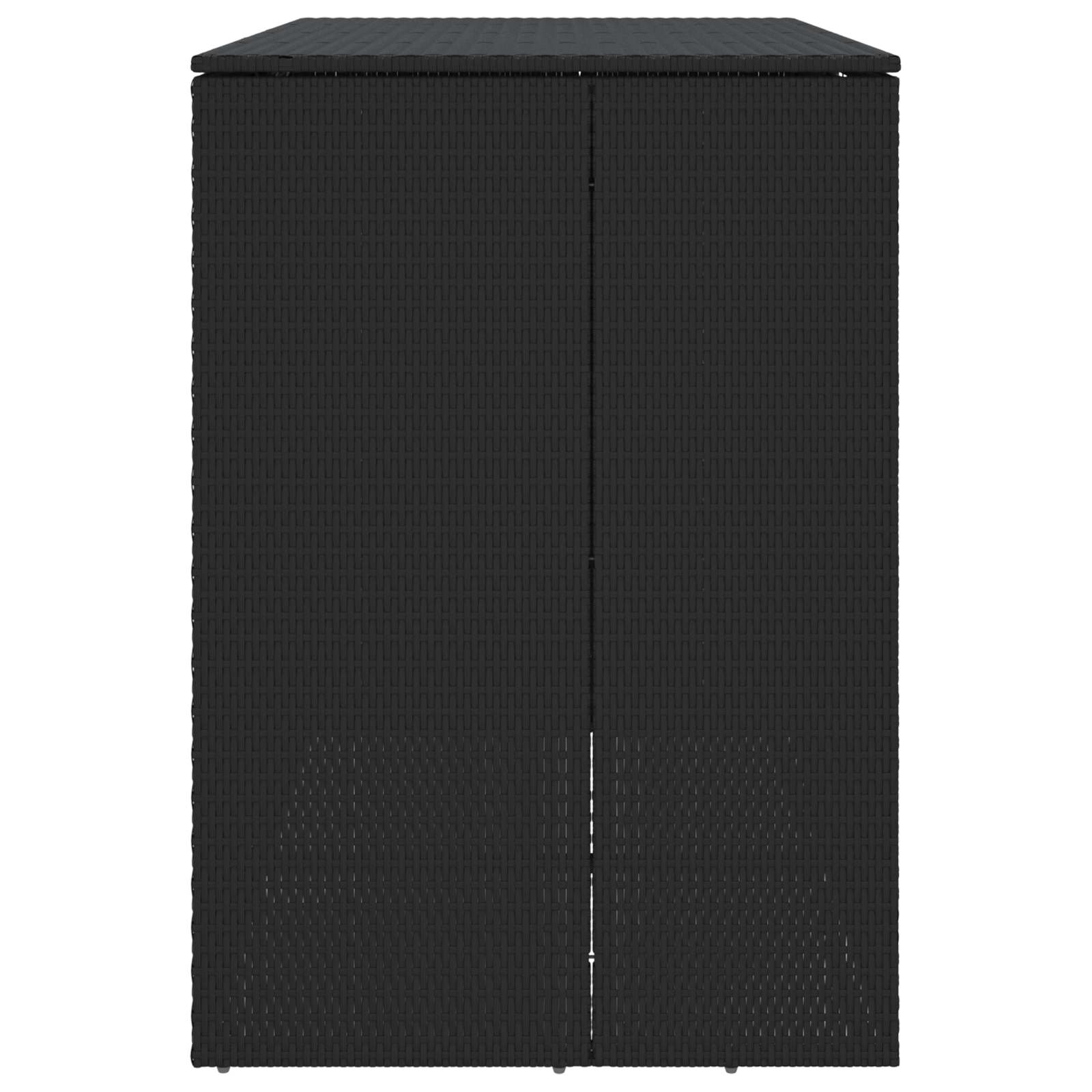 Kutija za smeće 2 pcs Crna 130 x 80 x 115 cm Polietilen