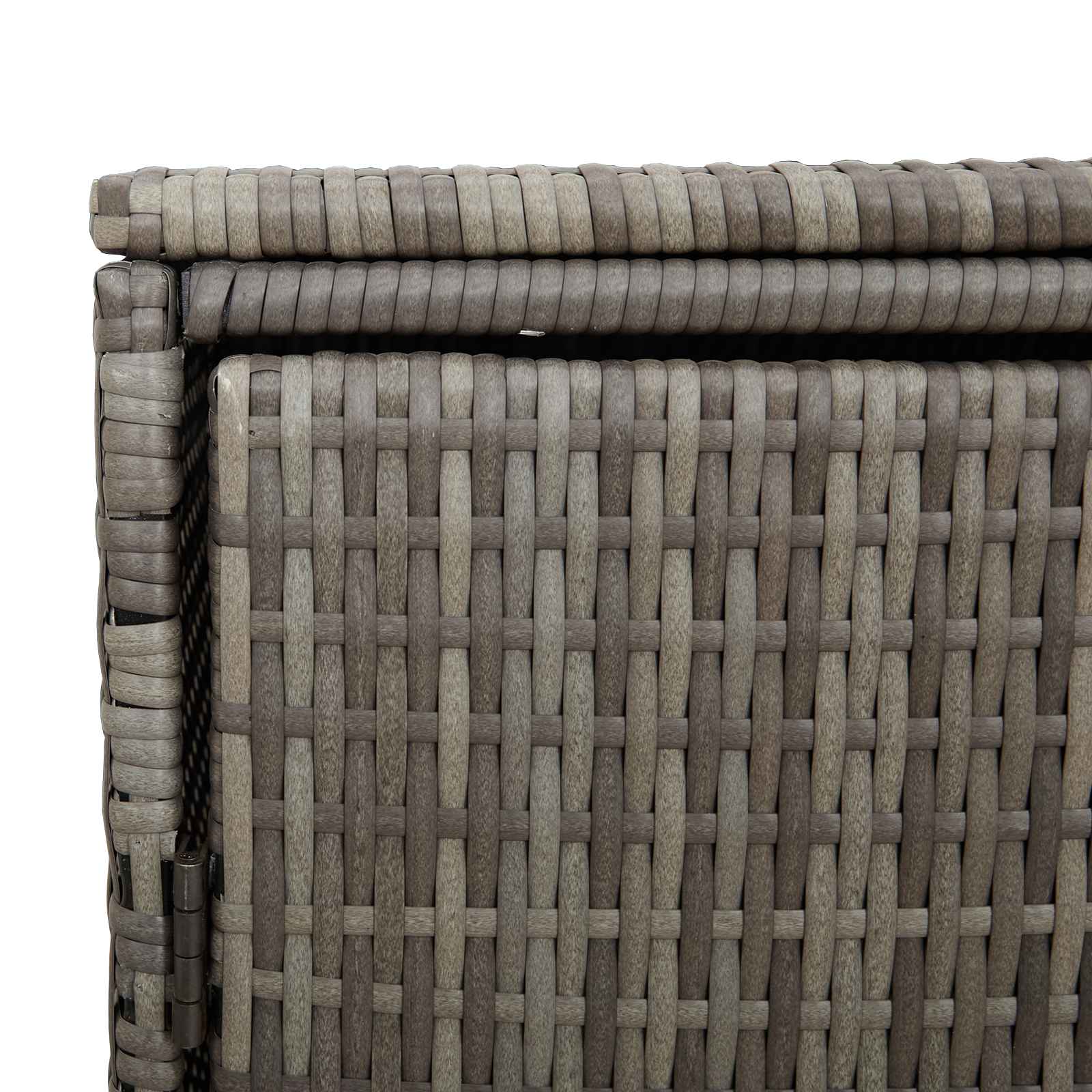 Kutija za smeće 2 pcs Siva 130 x 80 x 115 cm Polietilen