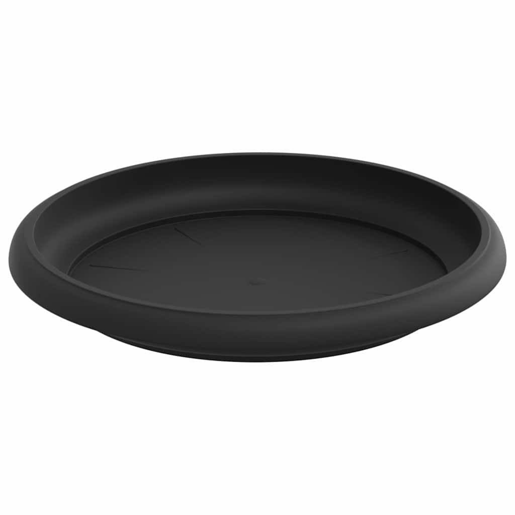 Saksije za biljke 24 pcs Crna Ø 17 x 14 cm Plastika
