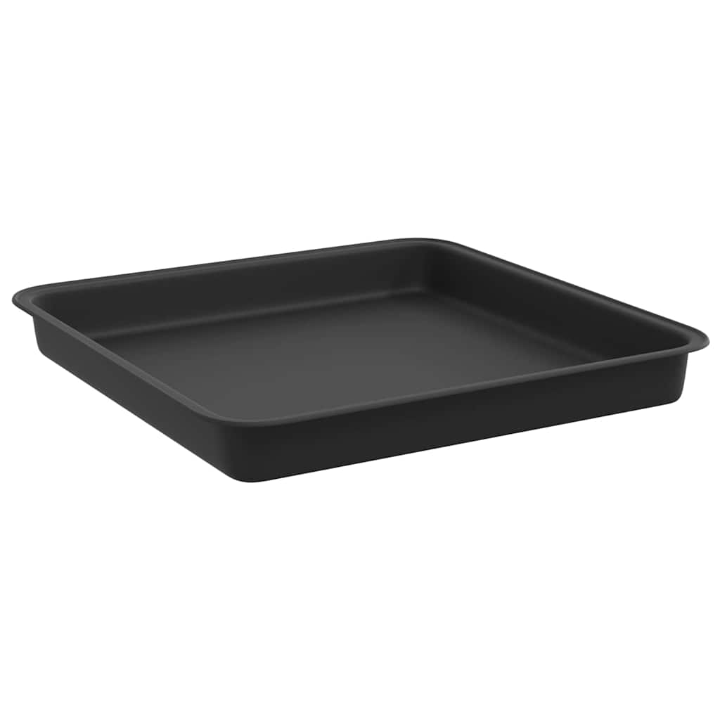 Saksije za biljke 24 pcs Crna 23 x 23 x 17,5 cm Plastika