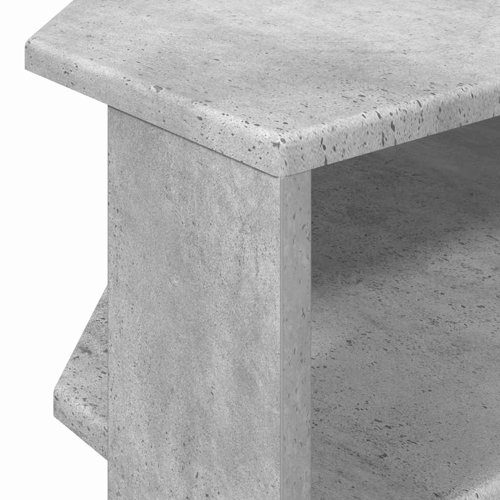 KutuskiTVormar Betonski sivi 102x40,5x45cm Konstruirano drvo