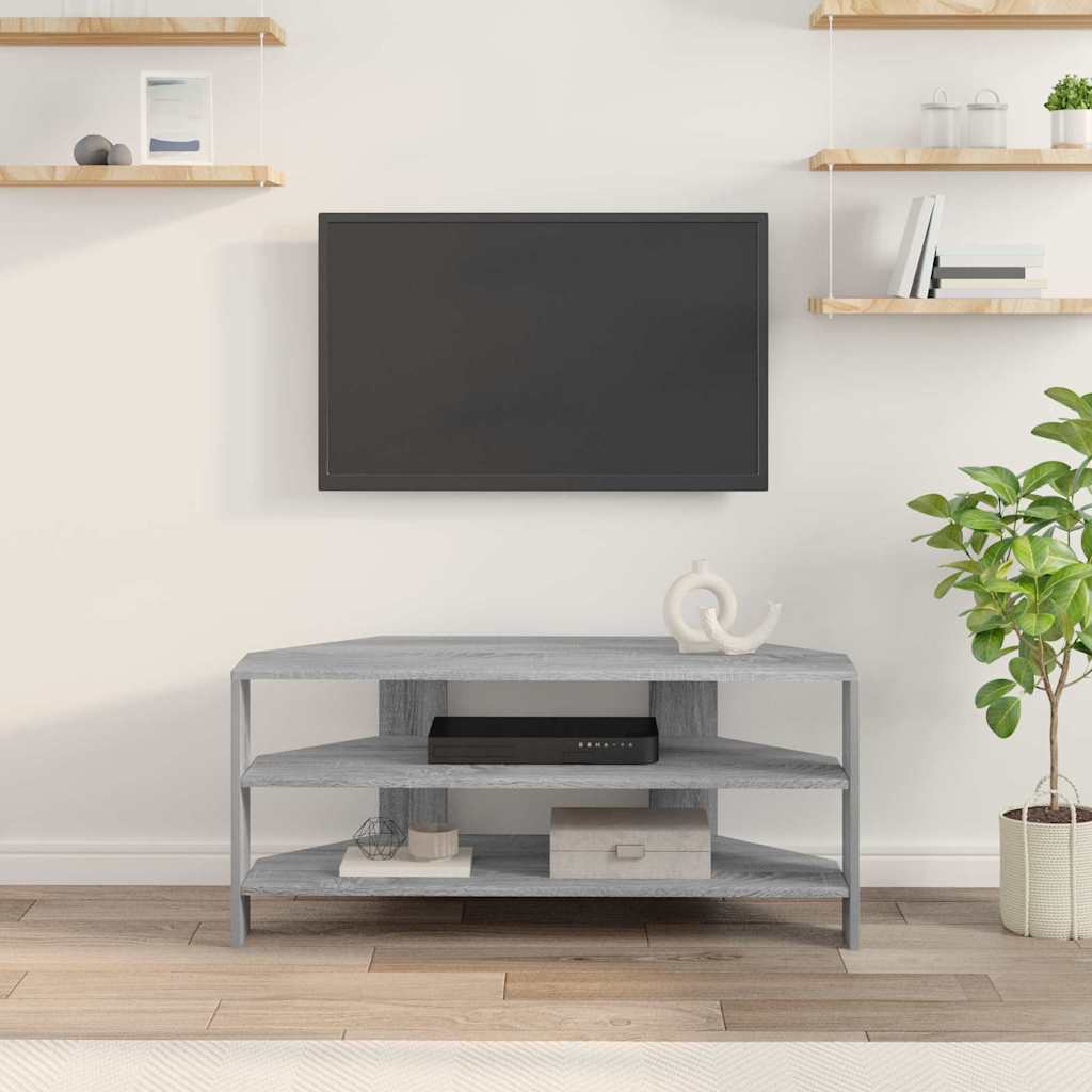 KutuskiTVormar Siva Sonoma 102x40,5x45cm Konstruirano drvo