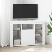 Kotni LED TV ormar Zidne Bijelo 100x40x68cm Konstruirano drvo