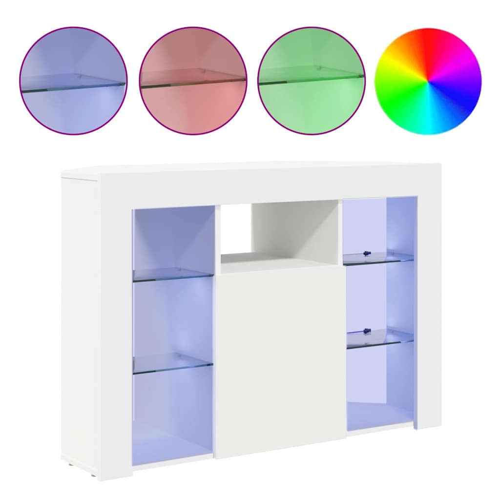 Kotni LED TV ormar Zidne Bijelo 100x40x68cm Konstruirano drvo