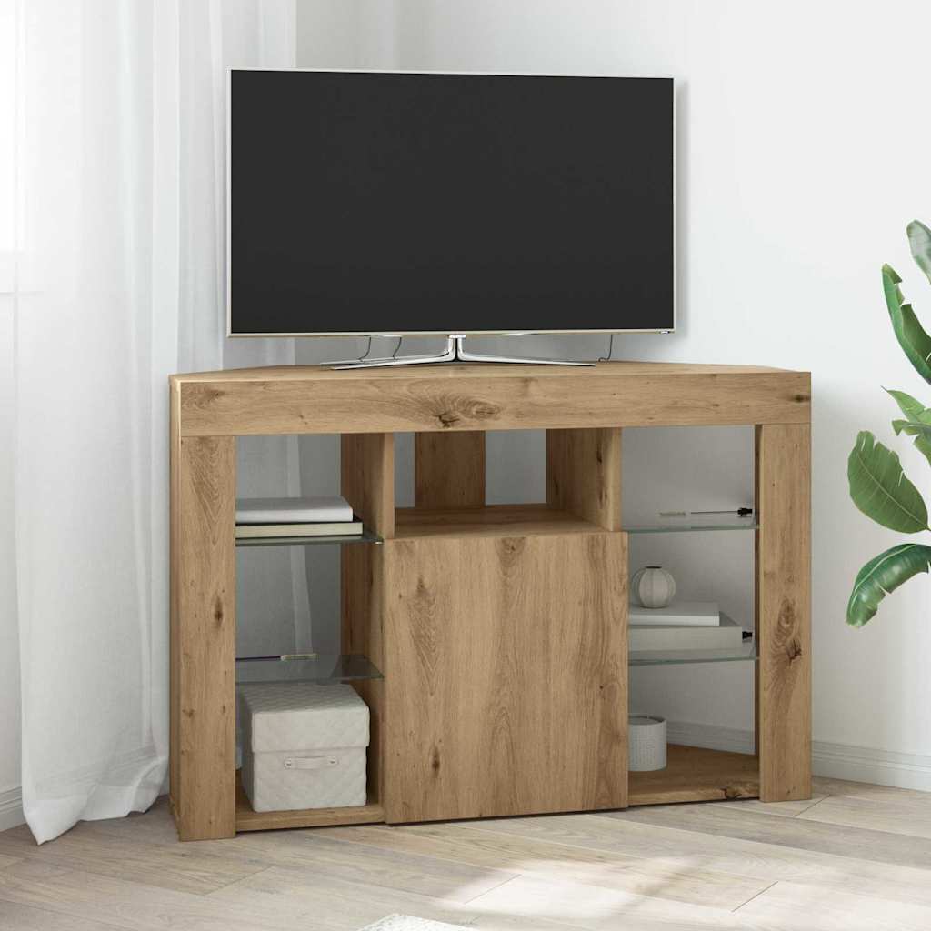 Kotni LED TV ormar 100x40x68cm Umjetnički hrast