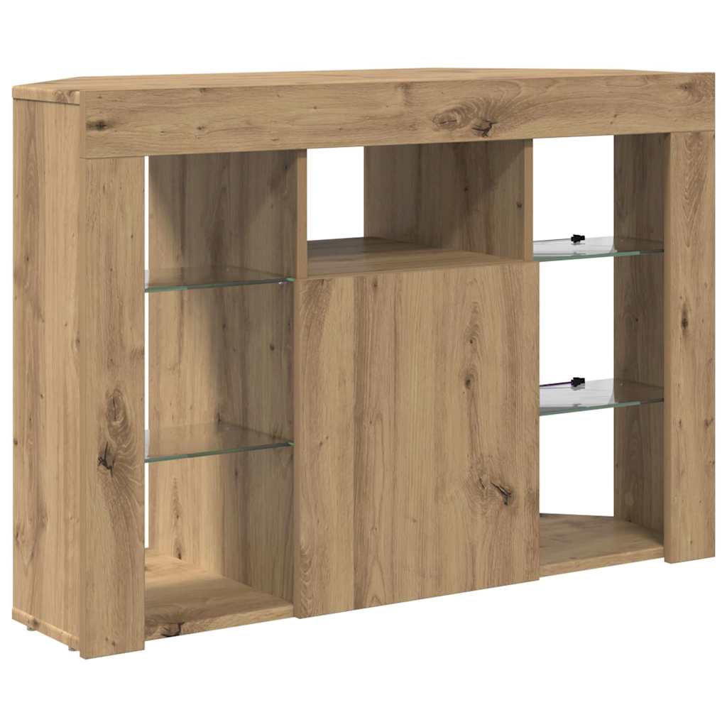 Kotni LED TV ormar 100x40x68cm Umjetnički hrast