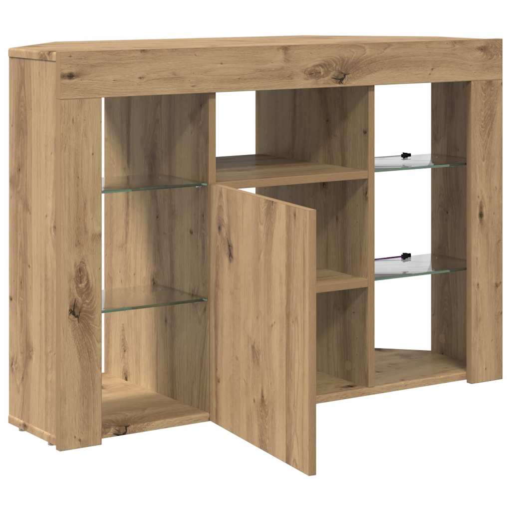 Kotni LED TV ormar 100x40x68cm Umjetnički hrast