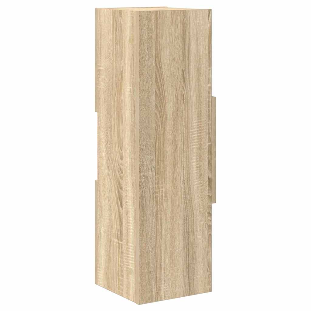 Kutni ormarić Sonoma hrast 25,5x25x80cm Konstruirano drvo