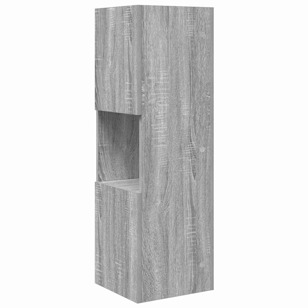 Kutni ormarić Siva Sonoma 30,5x30x65cm Konstruirano drvo