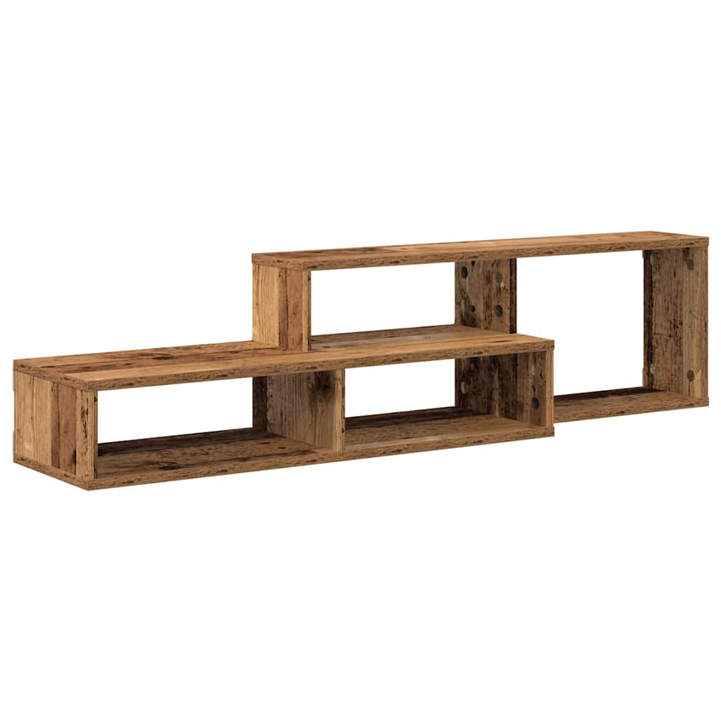 ZidniTVstalak 120x25x28,5cm Konstruirano drvo