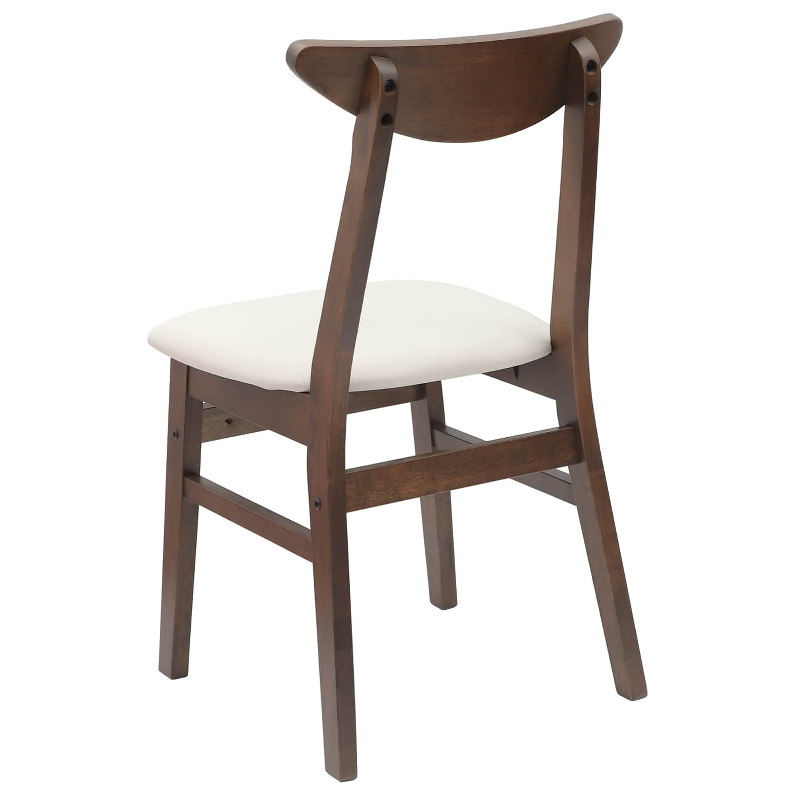 Trpezarijske stolice 2 pcs Svijetlosmeđa 42 x 47.5 x 81 cm