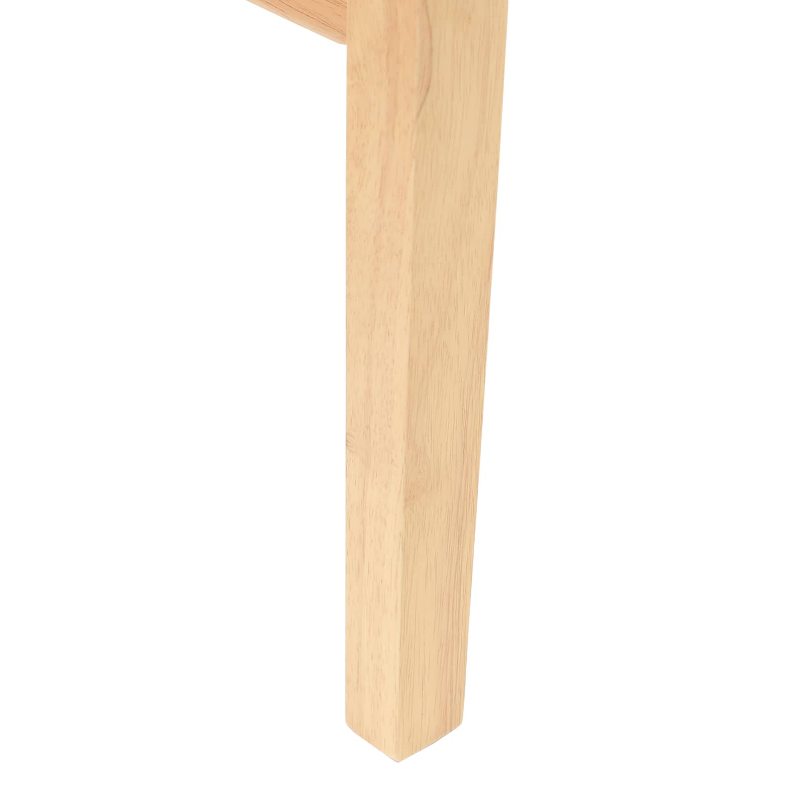 Trpezarijske stolice 2 pcs Prirodna 43 x 54 x 89 cm