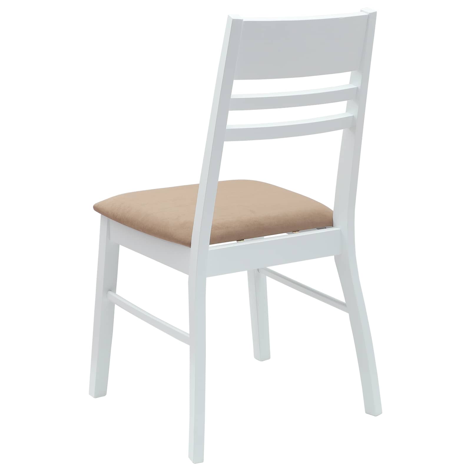 Trpezarijske stolice 2 pcs Bijelo 43 x 54 x 89 cm