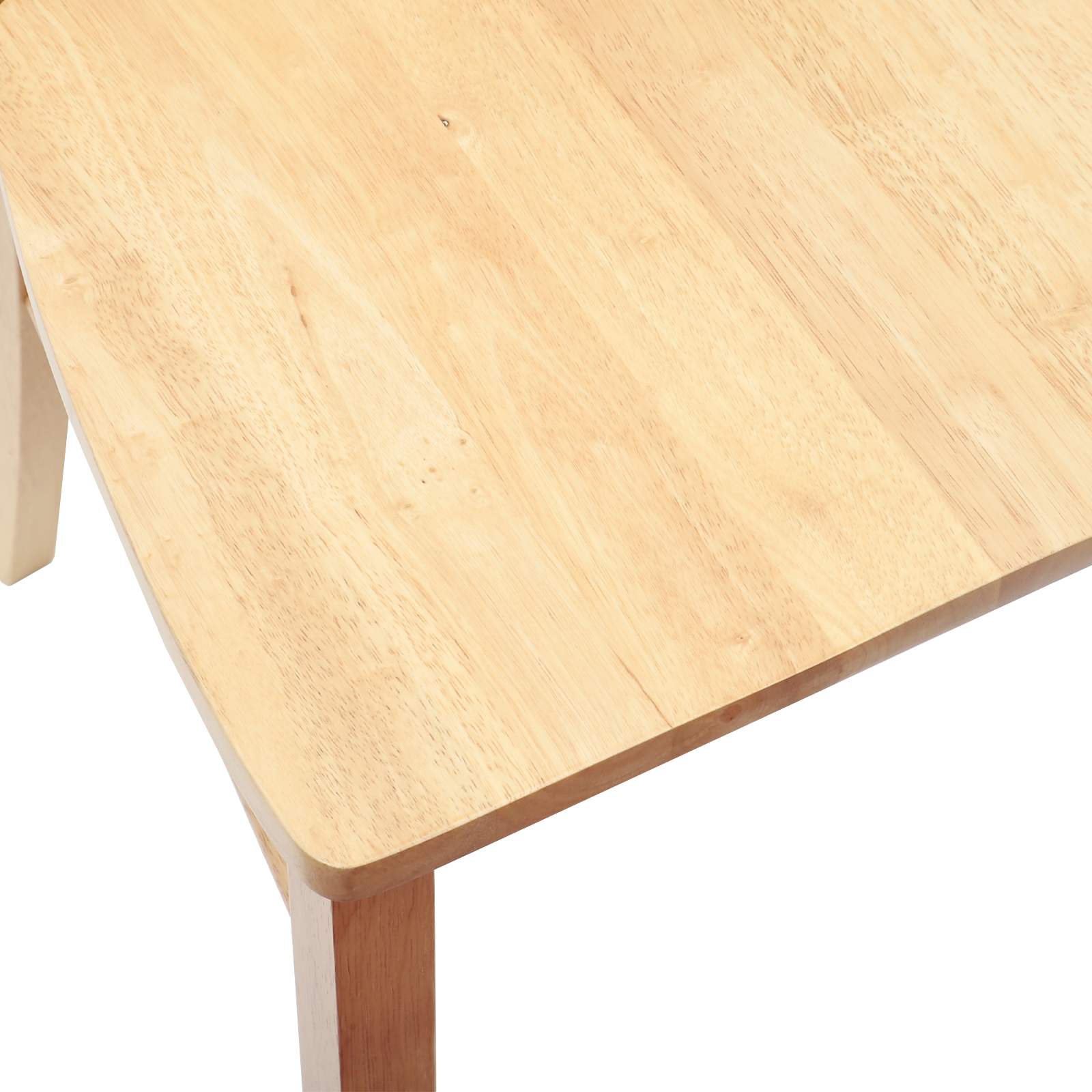 Trpezarijske stolice 2 pcs Prirodna 50 x 52,5 x 91 cm