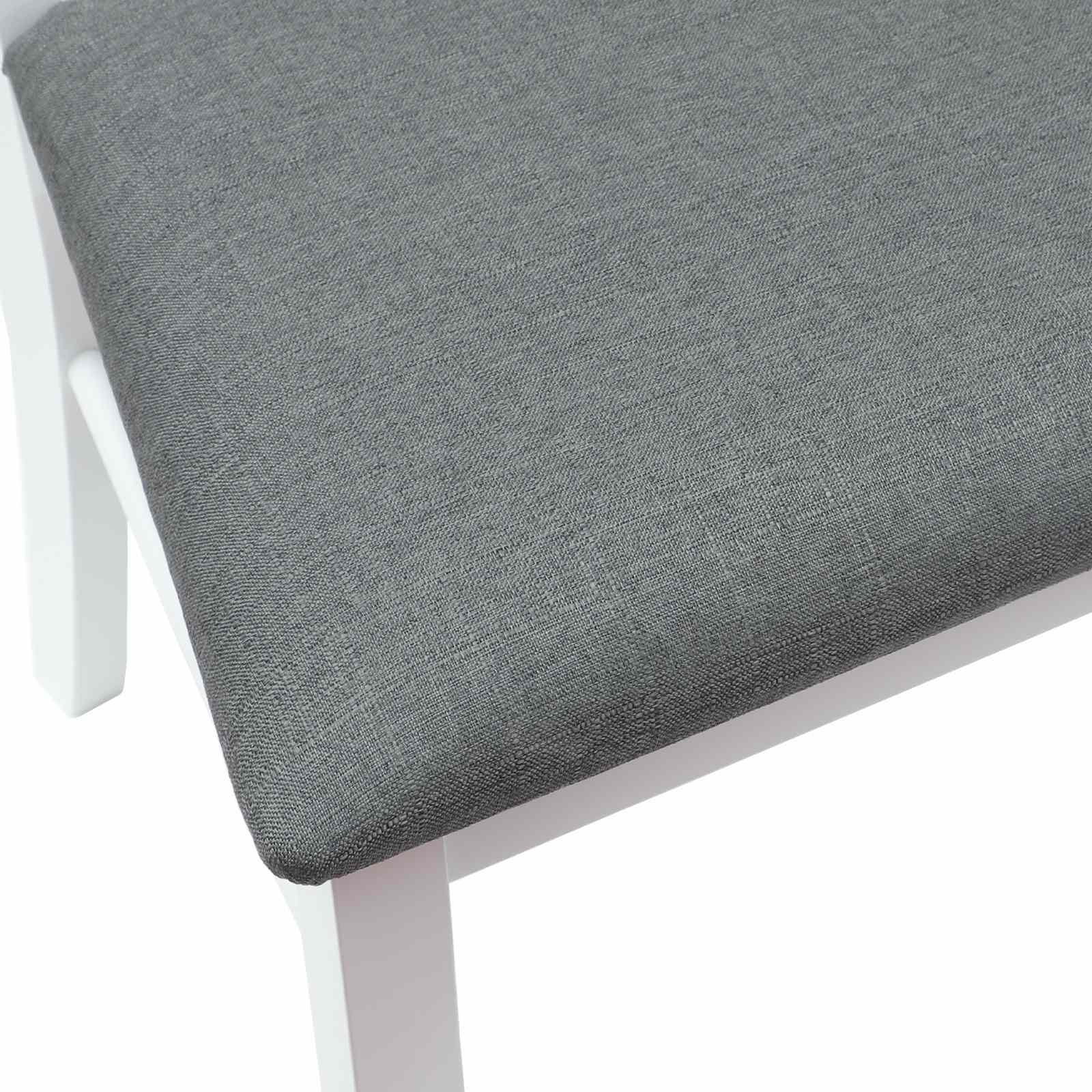 Trpezarijske stolice 2 pcs Bijelo 50 x 52,5 x 91 cm