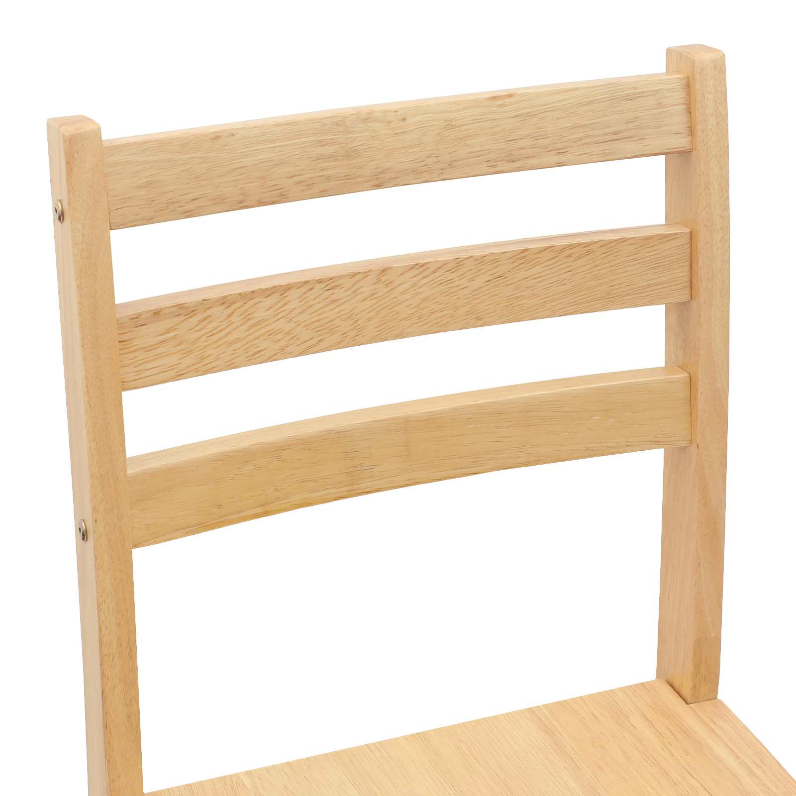 Trpezarijske stolice 2 pcs Prirodna 40 x 47,5 x 99,5 cm