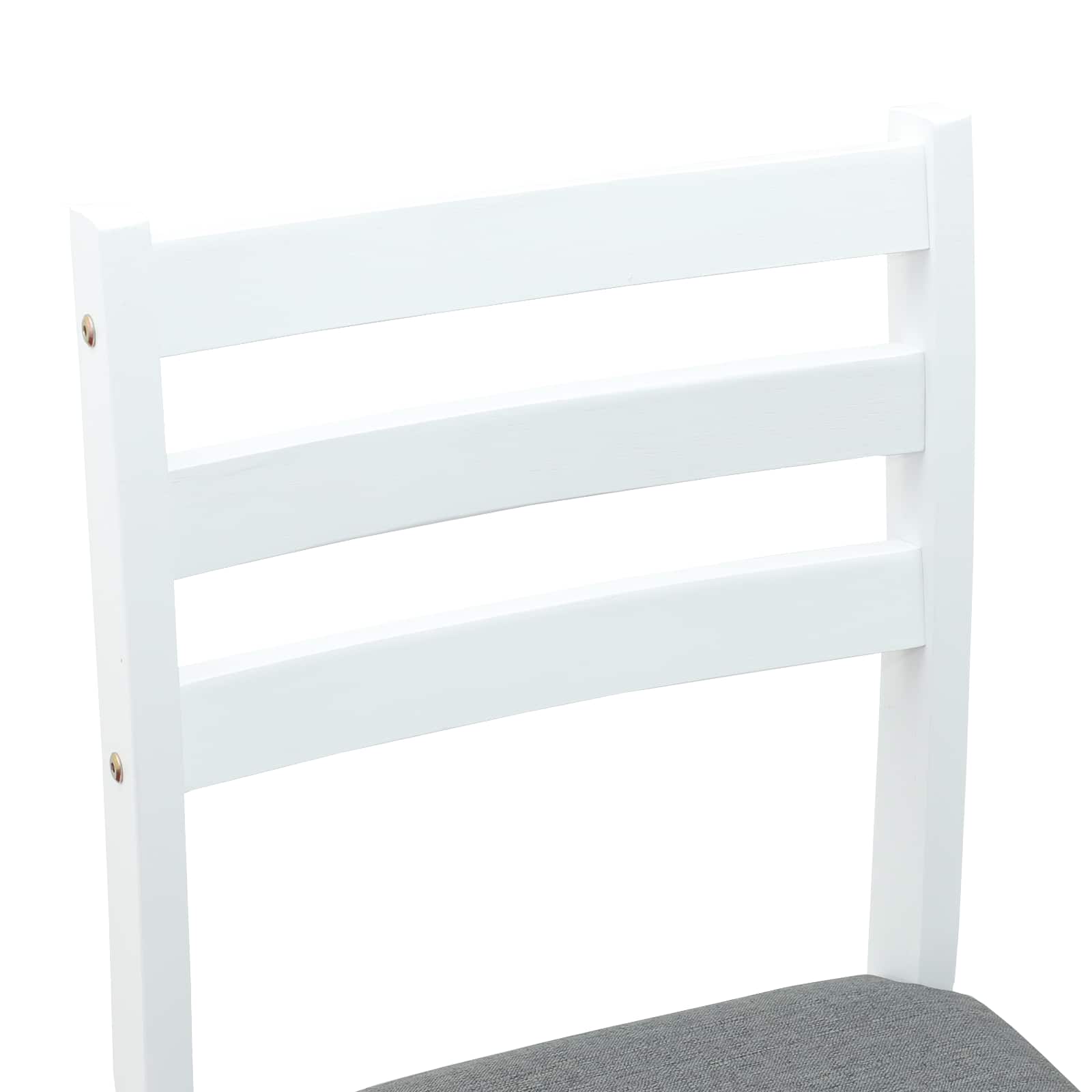 Trpezarijske stolice 2 pcs Bijelo 40 x 47,5 x 99,5 cm