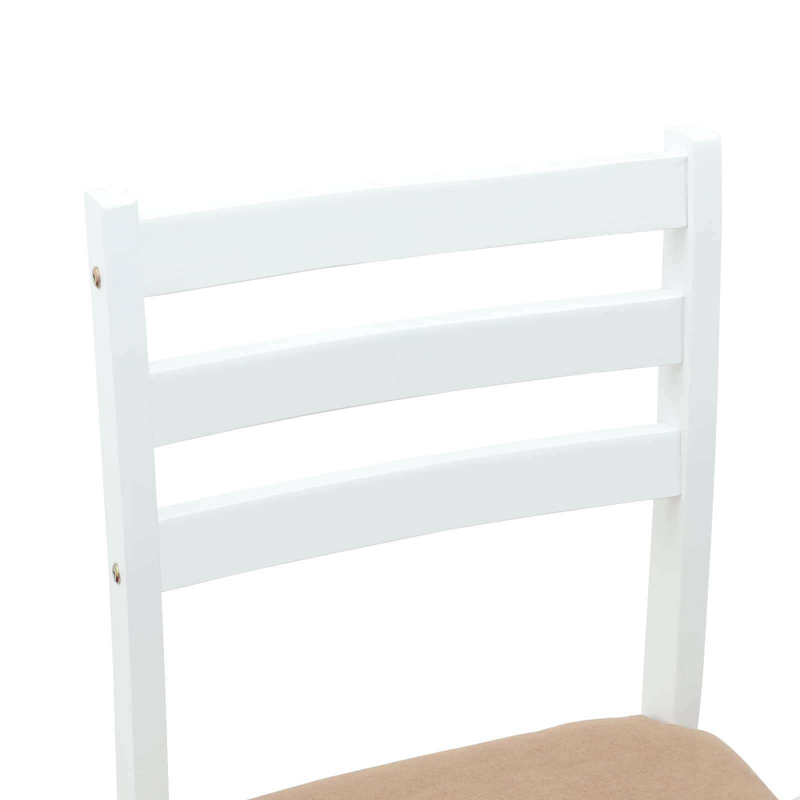 Trpezarijske stolice 2 pcs Bijelo 40 x 47,5 x 99,5 cm