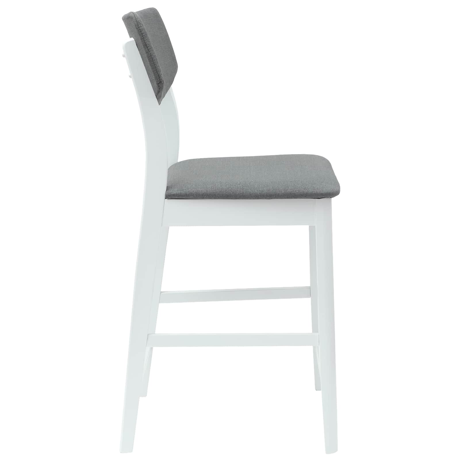 Trpezarijske stolice 2 pcs Bijelo 48 x 49 x 95 cm