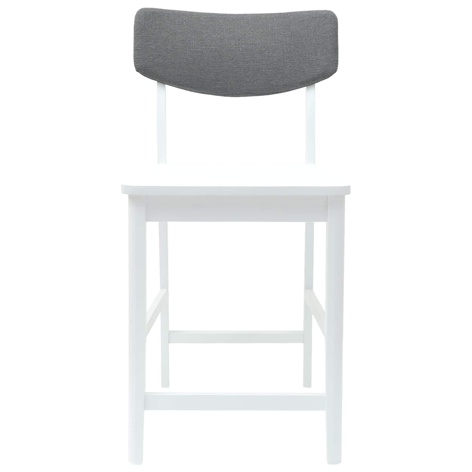 Trpezarijske stolice 2 pcs Bijelo 48 x 49 x 95 cm
