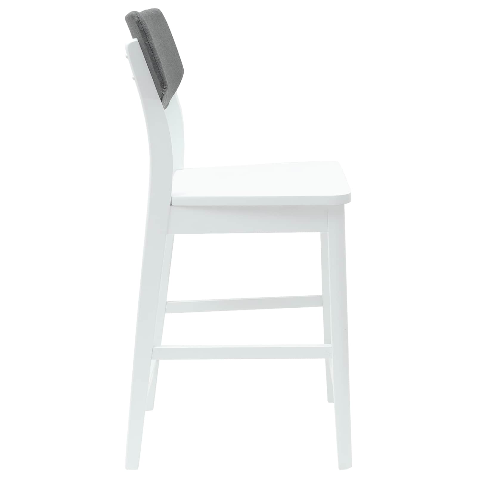 Trpezarijske stolice 2 pcs Bijelo 48 x 49 x 95 cm