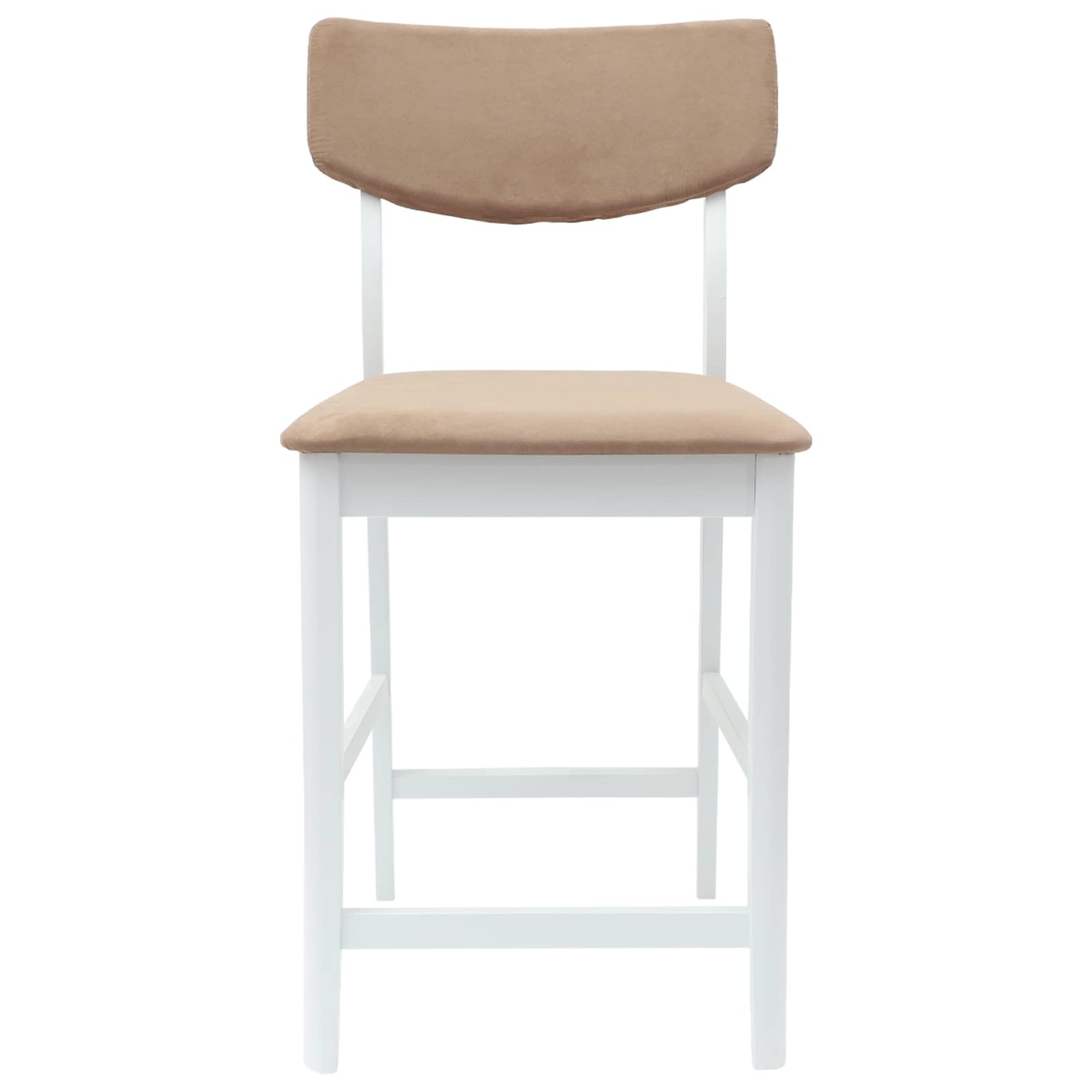 Trpezarijske stolice 2 pcs Bijelo 48 x 49 x 95 cm