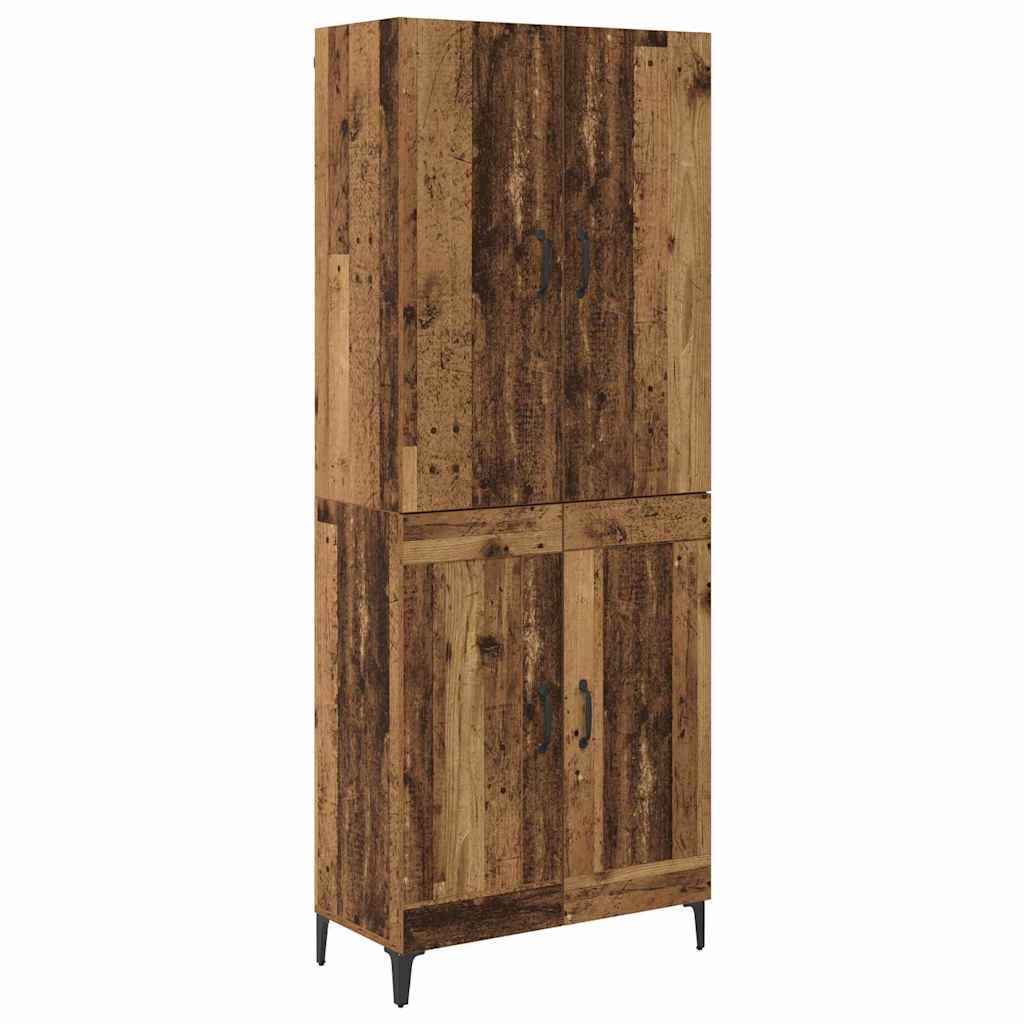 Highboard Staro drvo 69,5 x 34 x 180 cm Konstruirano drvo