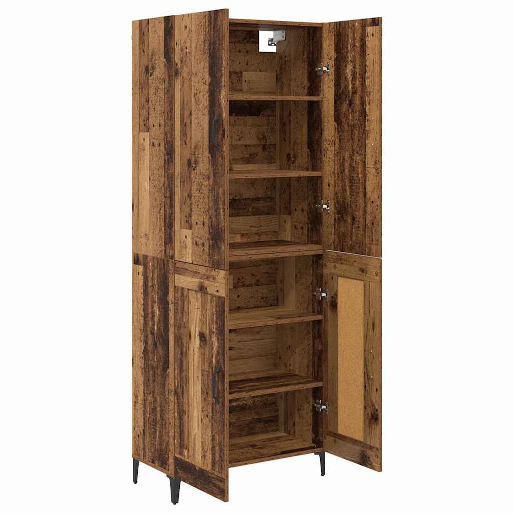 Highboard Staro drvo 69,5 x 34 x 180 cm Konstruirano drvo