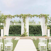 Vjenčani luk Zlatno 657 x 35 x 300 cm Čelik