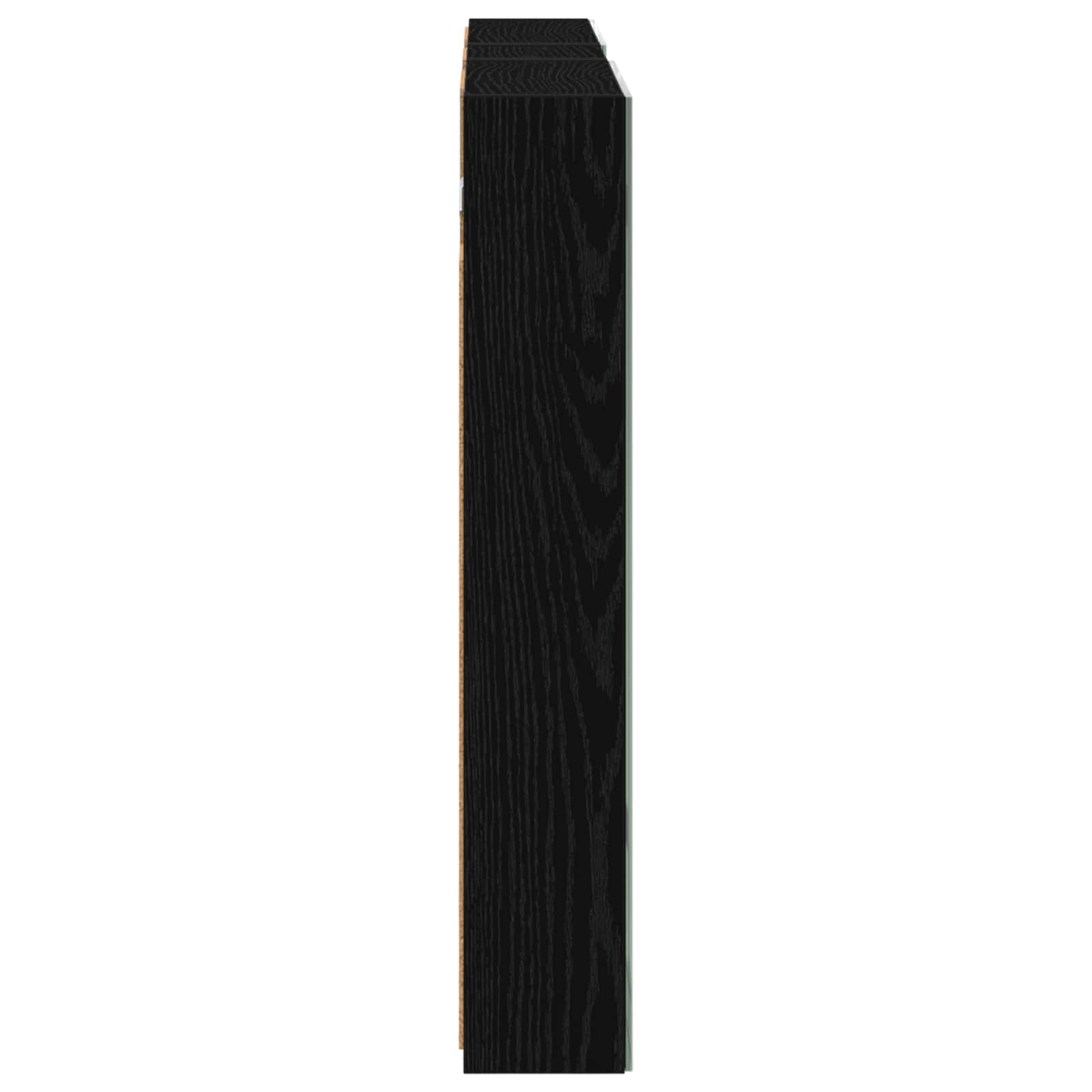 Set ormarića za kupaonicu s policom 3 pcs 100 x 10,5 x 60,5 cm