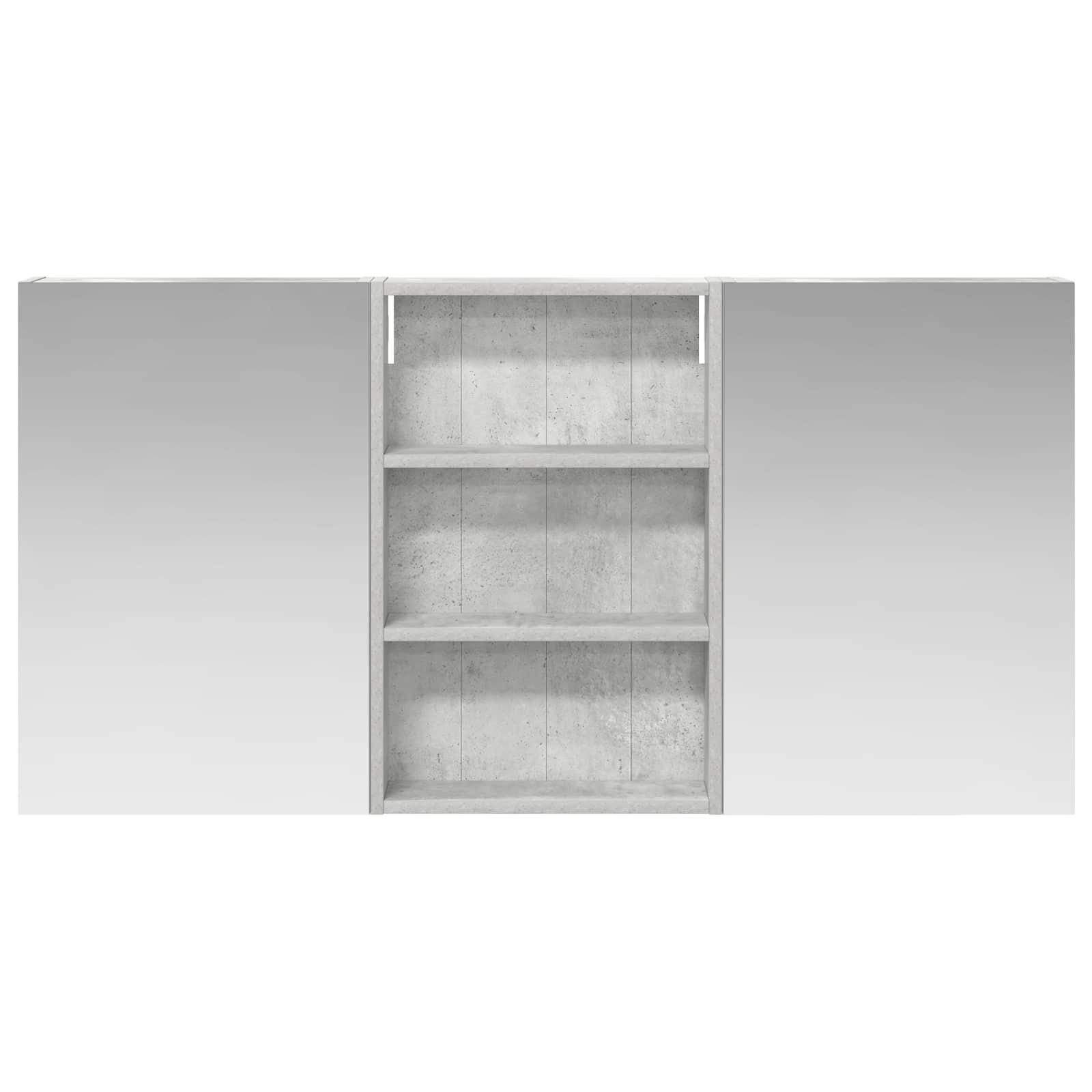 Set ormarića za kupaonicu s policom 3 pcs 120 x 10,5 x 60,5 cm