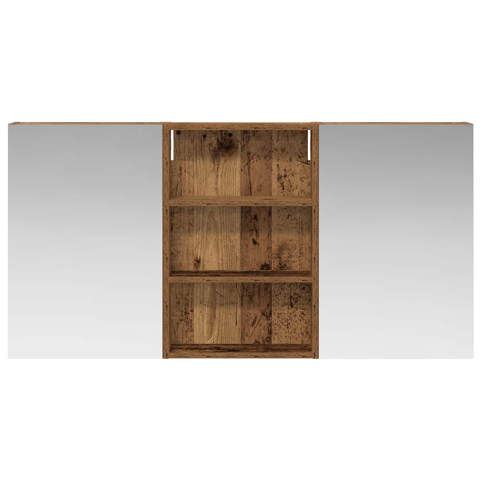 Set ormarića za kupaonicu s policom 3 pcs 120 x 10,5 x 60,5 cm