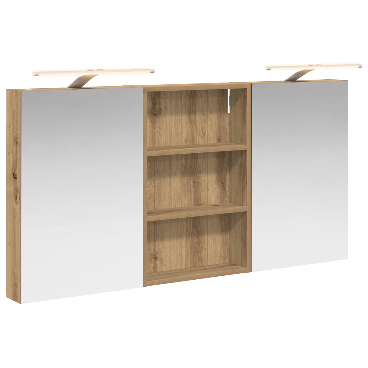Set ormarića za kupaonicu 3 kom. 120 x 10,5 x 60,5 cm