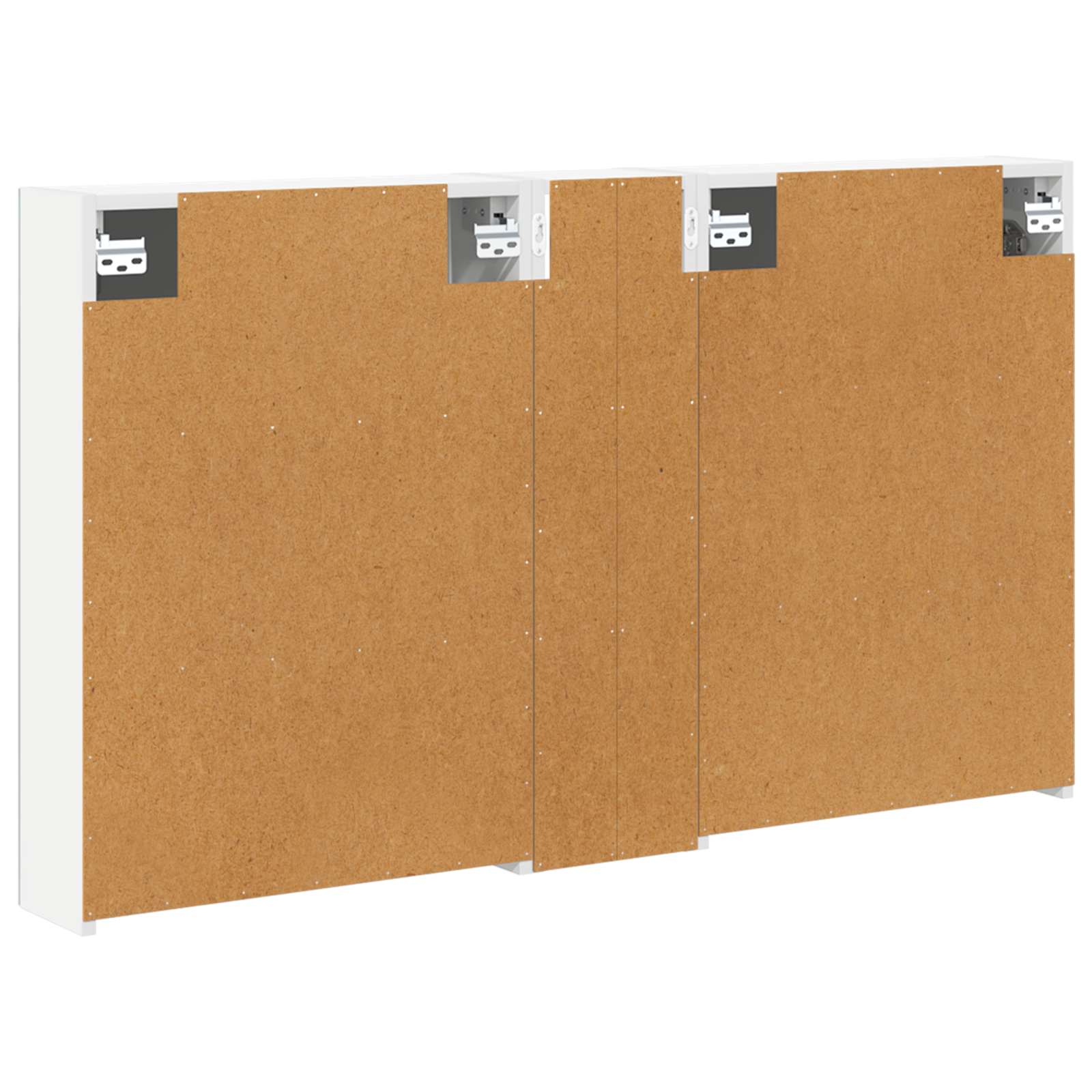 Set ormarića za kupaonicu s policom 3 pcs 120 x 14,5 x 70 cm