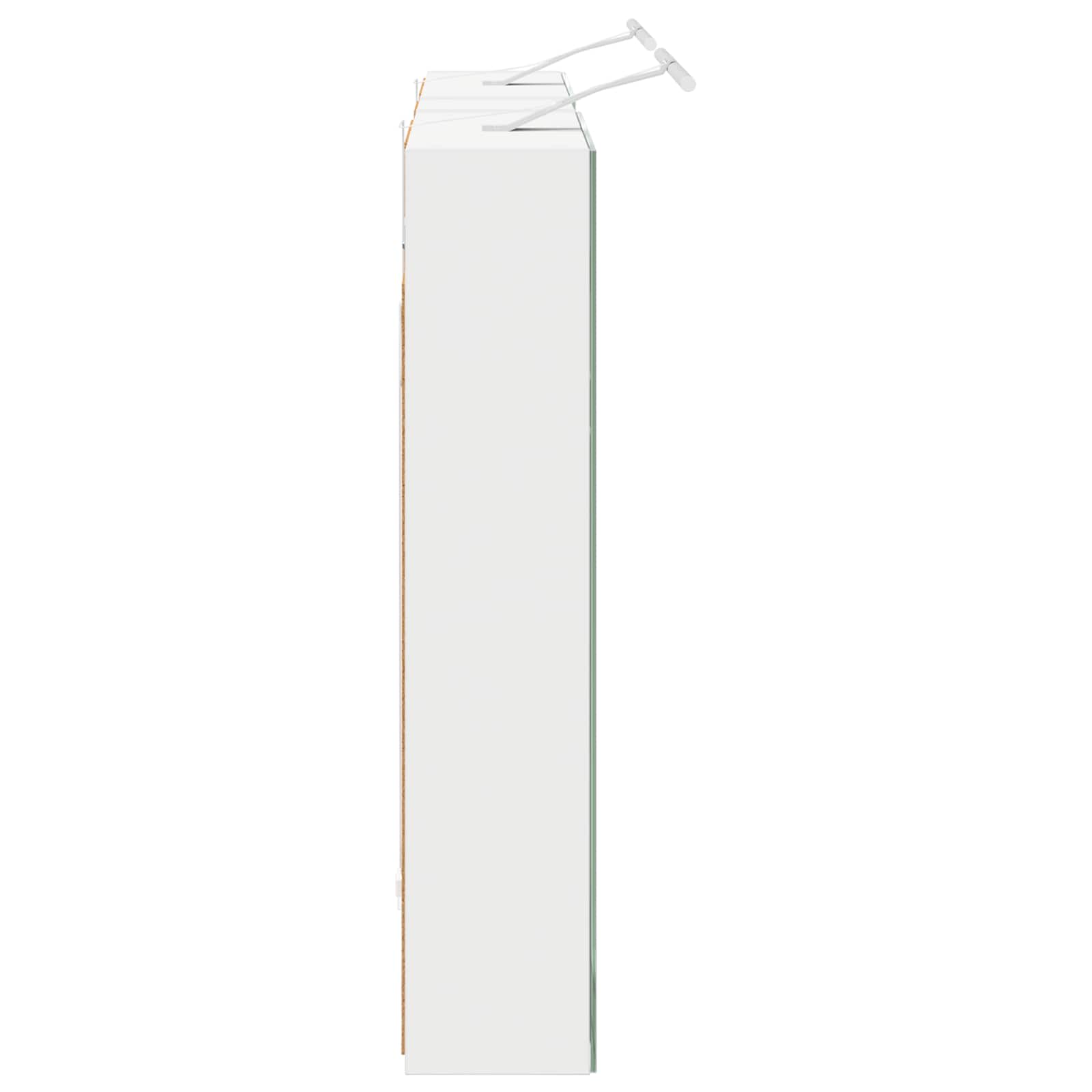 Set ormarića za kupaonicu s policom 3 pcs 120 x 14,5 x 70 cm
