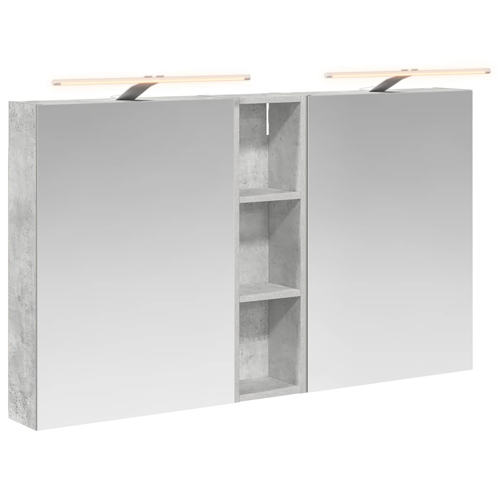 Set ormarića za kupaonicu s policom 3 pcs 120 x 14,5 x 70 cm