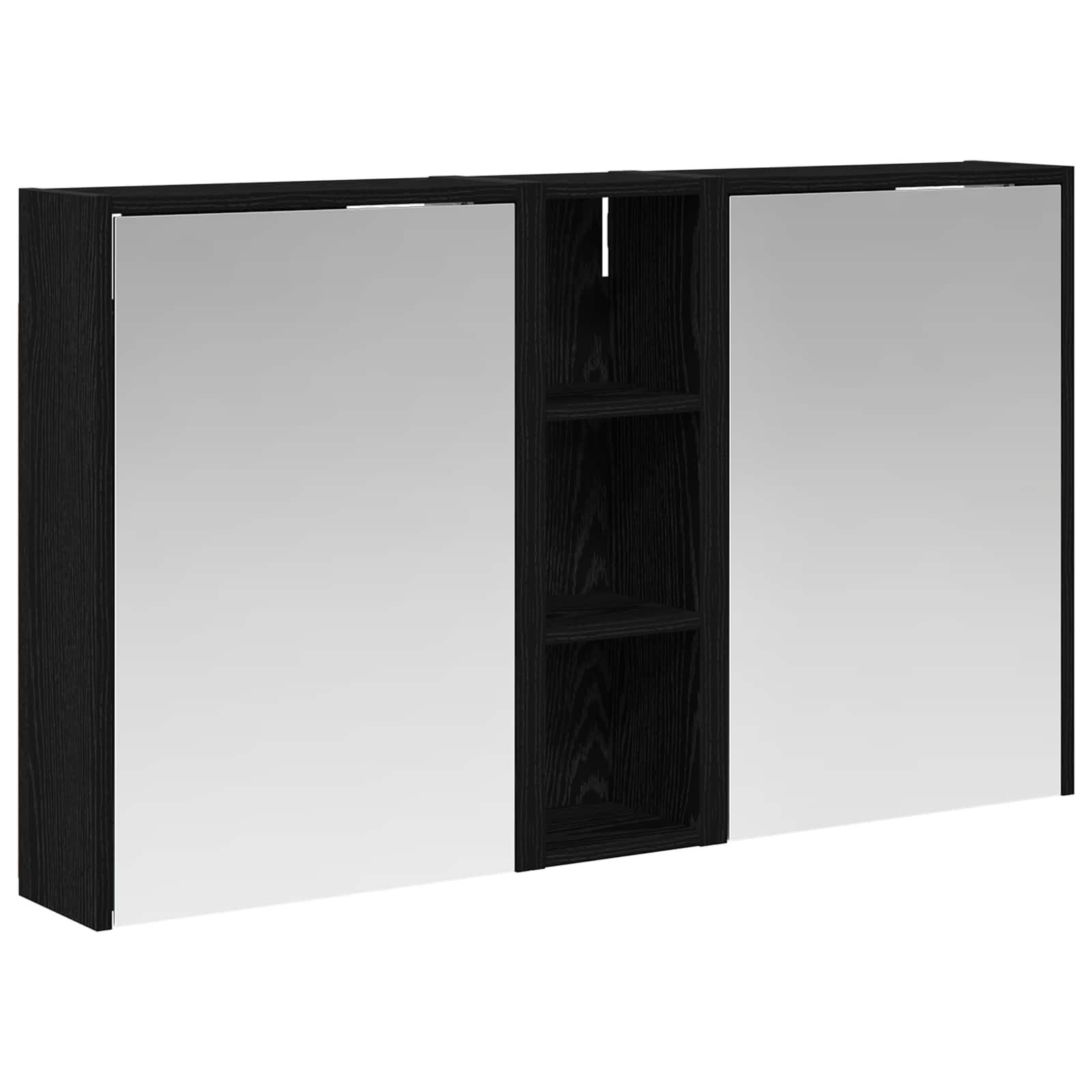 Set ormarića za kupaonicu 3 pcs 106 x 16 x 62,5 cm